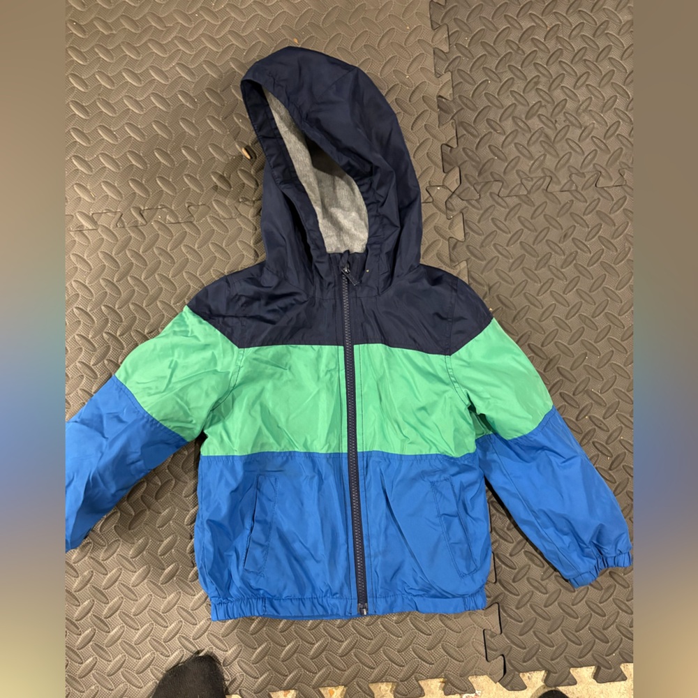 Carter's Blue and Green Puffer Jacket